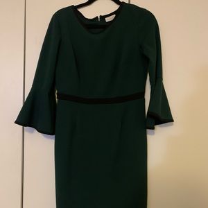 NY&Co green career dress - medium